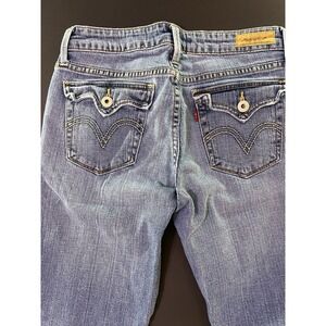 Levi's 545 Low Bootcut Jeans Women's Size 4 Blue Light Wash Y2K